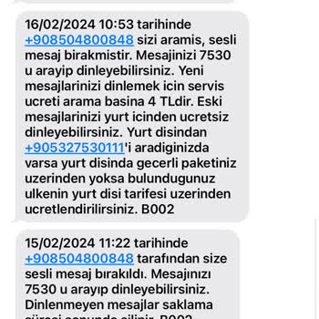 Turkcell Engellediğim Numaranın Sesli Mesaj Bırakabilmesi.