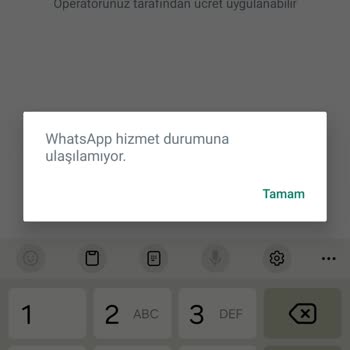 WhatsApp Ta Sorun
