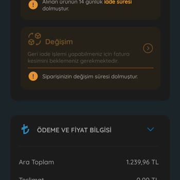 Ebebek Sitede İptal Butonu Yok!