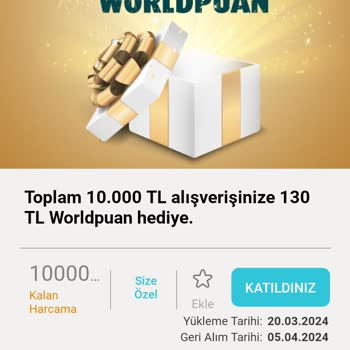 VakıfBank World Puan Vermemesi