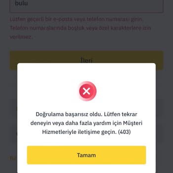 Binance Hesabıma Giriş Yapamıyorum