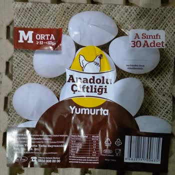 Şok Market Yumurta Gramaj