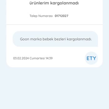 Ebebek Ürün Teslimi Yapmadı