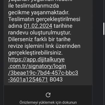 Dijital Kurye Teslimat Yapılmaması, Kuryeye Ulaşamama