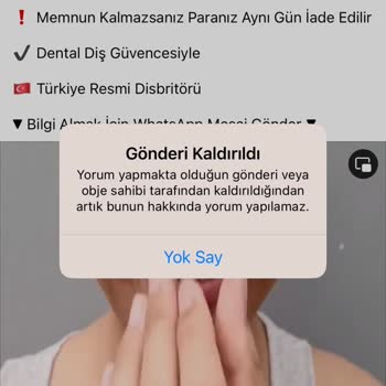Dental Diş Protezi Dental Diş Sahte Ürün Gönderiyor!