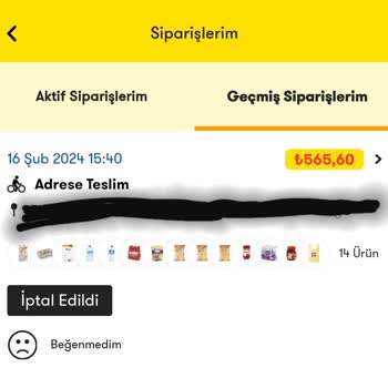 Şok Market Online Da Yaşadığım Mağduriyet