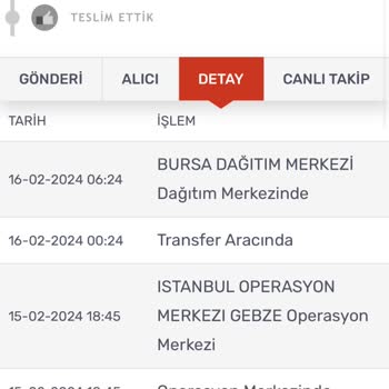 Kargomsende Dağıtıma Çıkmayan Kargo Sorunu