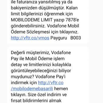 Vodafone Tencent Faturam Dan İradem Dışında Para Çekilmiştir