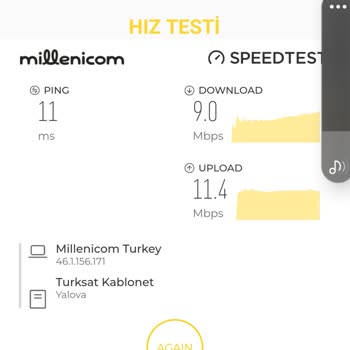Millenicom İnternet Bağlantı Ve Hiz Sorunu
