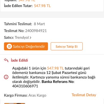 Trendyol 10 Ay Önceki Fiyatı İade Ediyor. Müşterisini Tersliyor