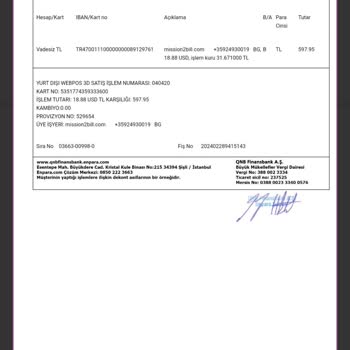 QNB Finansbank Kartımdan İznim Dışında Para Çekme