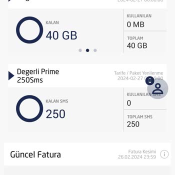 Türk Telekom Prime Tarife Değişikliği 2 Fatura Ödüyorum