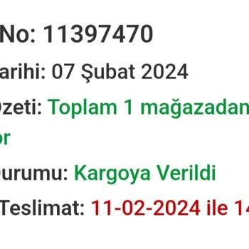 KARGOMsende Kargom Nerede Siparişim Gelmedi