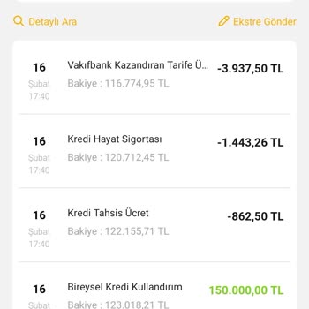 VakıfBank Kazandıran Tarife Ücreti İadesi Talebi