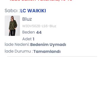 LCW Nin İadeyi Ödememesi