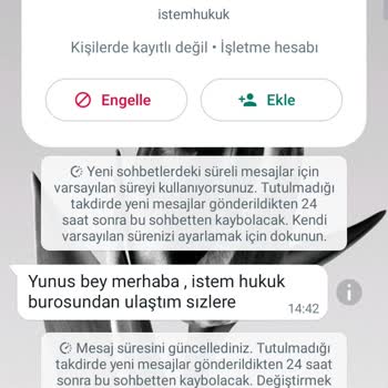 VakıfBank İstem Hukuk Bürosu Tehdit Ve Hakaret