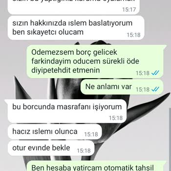 VakıfBank İstem Hukuk Bürosu Tehdit Ve Hakaret