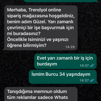 Trendyol AVM Adı Altında Görev Yap Komisyon Kazan. Mağdur Edildim