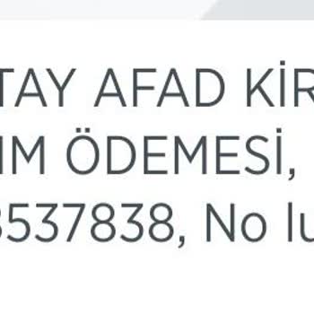 AFAD Kira Yardımım Eksik Yattı