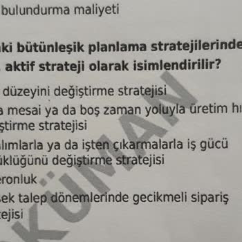 İstanbul Üniversitesi Yanlış Sınav Soruları