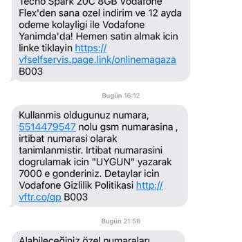 Vodafone Müşteri Hizmetleri Bağlanma Sorunu