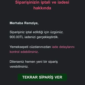 Yemeksepeti Kaynaklı 24 Saatlik Nöbetimiz İçinde Aç Kaldık.