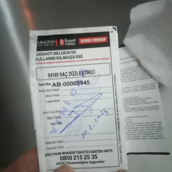 Remington Servis Sorunu Fatura Olduğu Halde Yapılmamış Ürün