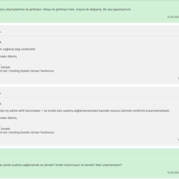 İsimtescil.net Web Sitemin Verilerimi Sildi!