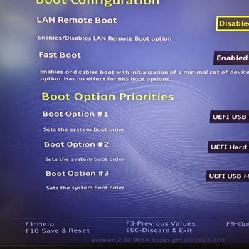 Monster Notebook Bios Ekranı Sorunu