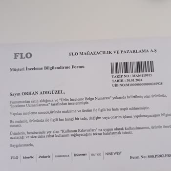 FLO Ayakkabı Metromall FLO Ayakkabım Bir Türlü Değiştirilmiyor!