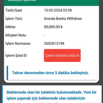 Betpark759.com Paramı Vermedi