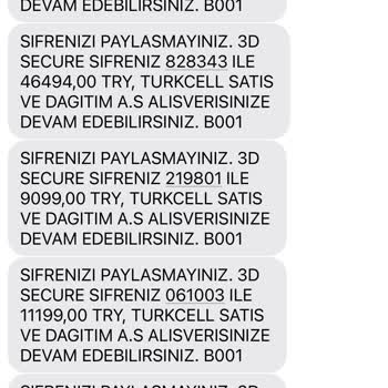 Turkcell Dağıtım Aş Haberim Olmadan Çekim Yapıldı 50 Bin 780 TL