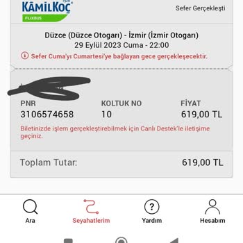 Kamil Koç Valizimin Tekerini Kırdı