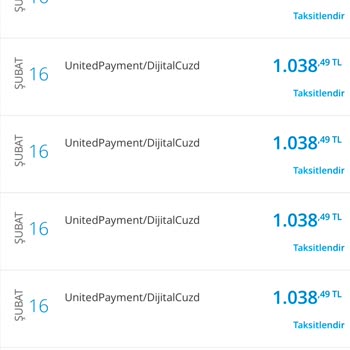 United Payment Habersiz Kartımı Kullanmış