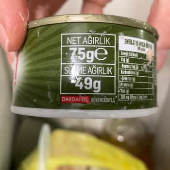 Dardanel Ton Balığı İçerisindeki Bilinmeyen Beyaz Madde