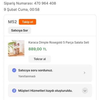Hepsiburada Ürün Teslimatı Ve Müşteri Hizmetleri Sorunu