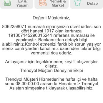 PTT Kargo İadesinin Ücret Ödemesini Bana Geri Yapmadı!
