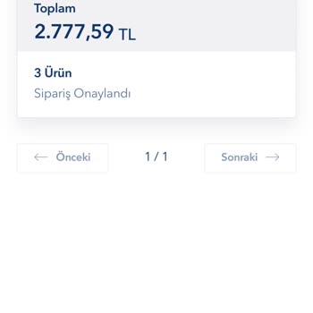 Baby Mall Siparişimin Kargoya Verilmesini Talep Ediyorum