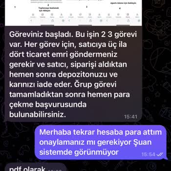 Görev Yap Para Kazan Adı Altında Mağduriyet