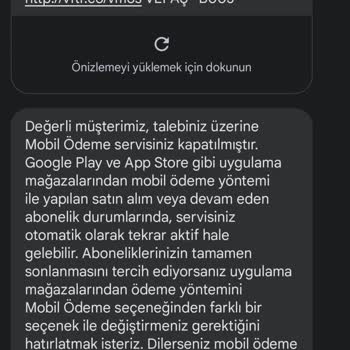 Vodafone Mobil Ödeme Rahatsızlığı