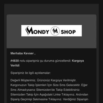 Mondy Shop Şirketler Grubu Mağduru