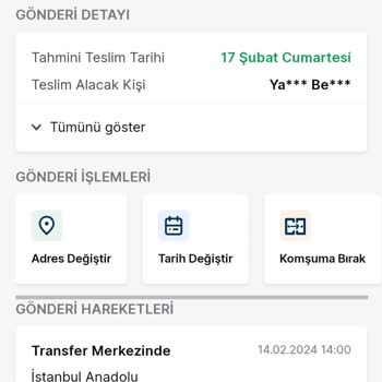 Trendyol Express Bir Türlü Yola Çıkmayan Kargo