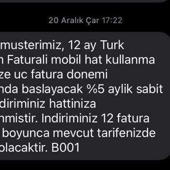 Türk Telekom Fiyat Artışını Kabul Etmiyorum.