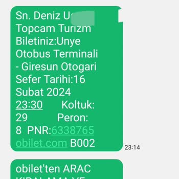 Topçam Turizm Topcam Otobüs Firmasi