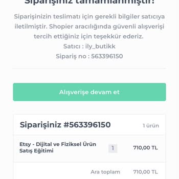 İly_butikk İade Talebi