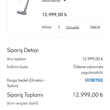 Dyson Sipariş İlgisizliği Yardımcı Olmadılar