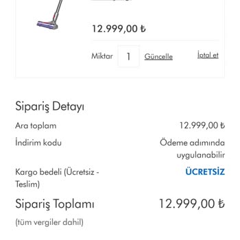 Dyson Sipariş İlgisizliği Yardımcı Olmadılar