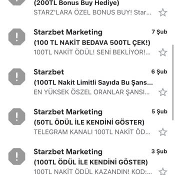Adıma Starzbet Marketing Bahis Sitesinden Abonelik Oluşturulmuş