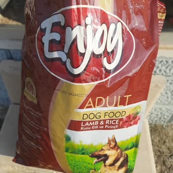 Carrefour SA'dan Satın Aldığım Enjoy Marka Köpek Maması