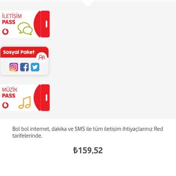 Vodafone Tarifelerine Uyguladığı Zam (? )